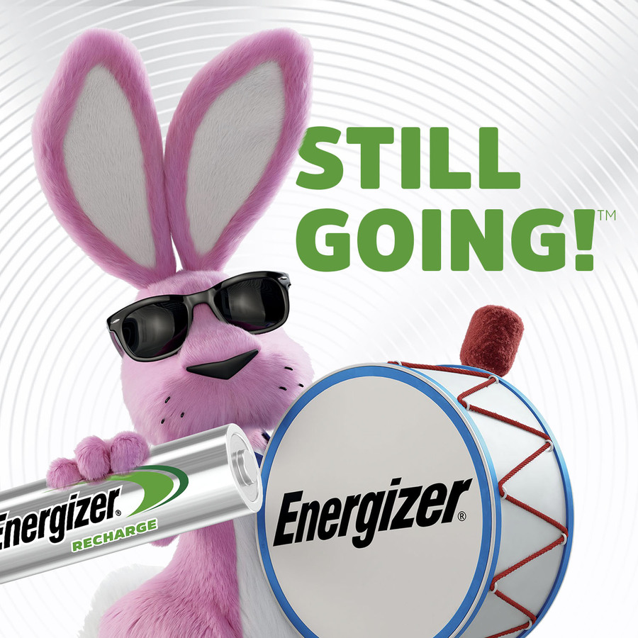 Energizer 9-Volt Recharge Batteries - For Multipurpose - Battery Rechargeable - 9V - 175 mAh - 8.4 V DC - 1 Each