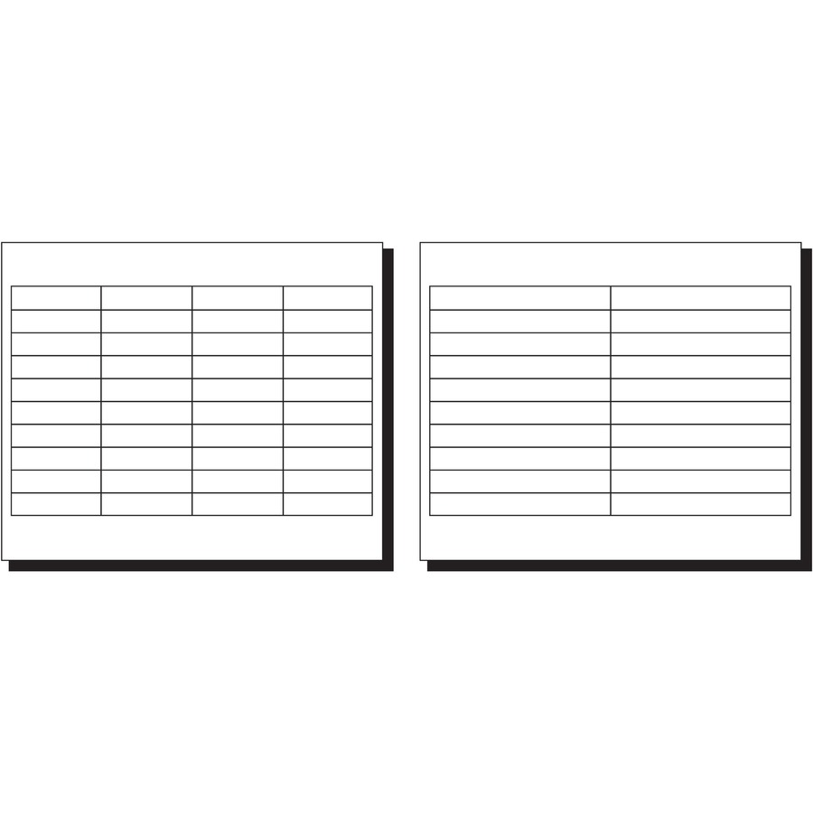 Avery® Printable Tab Inserts for Hanging File Folders - 100 Print-on Tab(s) - 5 Tab(s)/Set2" Tab Width - Paper Divider - White Tab(s) - Recycled - 1 / Pack