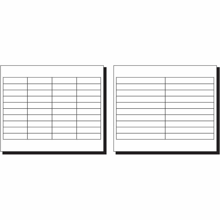 thumbnail image 2 of Tabs Inserts For Hanging File Folders, 1/5-Cut, White, 2... 2 of 12