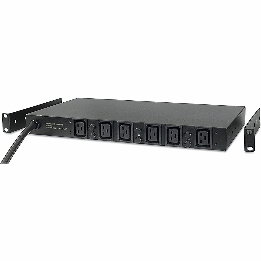 APC NetShelter Basic Rack PDU, 1U, 14.4kW, 208V, 6 C19 outlet