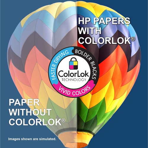 HP Papers Premium24 Copy Paper, 100 Bright, 24 lb, 8.5