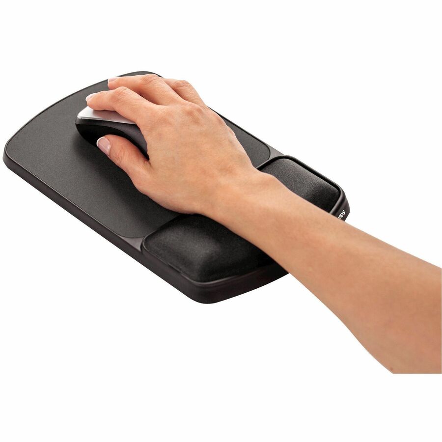 Fellowes® Gel Mouse Pad Wrist Support - Graphite( 91741)