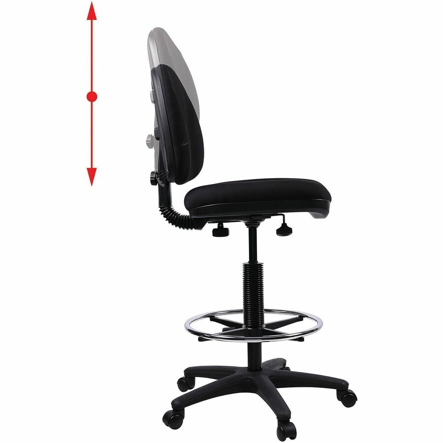 Lorell - Tabouret r&eacute;glable avec dossier Millenia Series