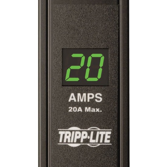 Tripp Lite by Eaton PDU 1.9kW Single-Phase Local Metered PDU 120V Outlets (28 5-15/20R) L5-20P/5-20P Adapter 15 ft. (4.57 m) Cord 0U Vertical