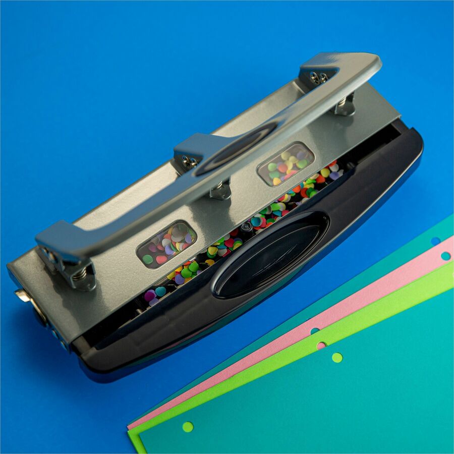 Bostitch Antimicrobial Adjustable Hole Punch - BOS03200 