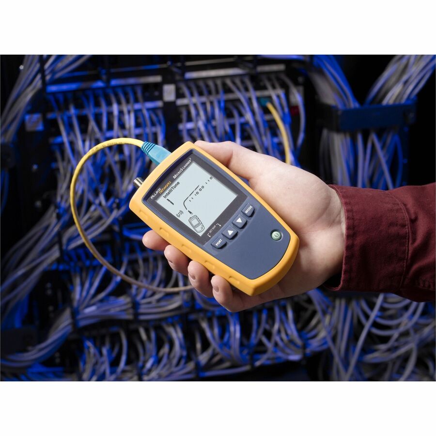 Fluke Networks MicroScanner2 Cable Verifier - RJ-45 10/100/1000Base-T Network