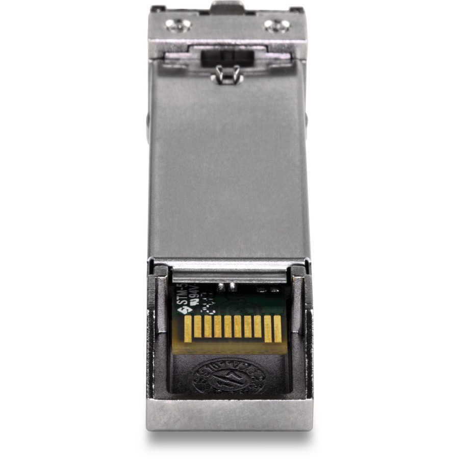 TRENDnet SFP to RJ45 Mini-GBIC Single-Mode LC Module; TEG-MGBS80; Mini-GBIC Module for Single Mode Fiber; LC Connector Type; Up to 80 Km (49.7 Miles); 1.25Gbps Gigabit Ethernet; Lifetime Protection