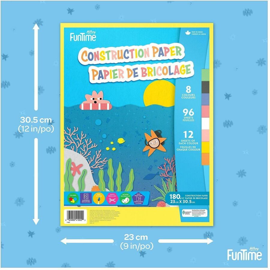 Hilroy Lightweight Construction Paper Pad