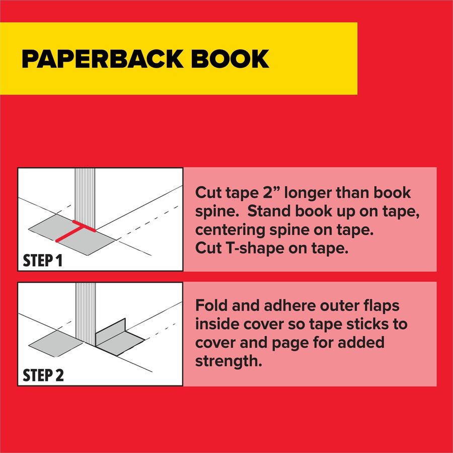 Scotch Scotch Book Transparent Tape