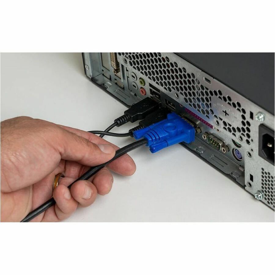 IOGEAR GCS22u 2-Port USB KVM Switch - 2 x 1 - 4 x Type A USB, 2 x HD-15 Monitor
