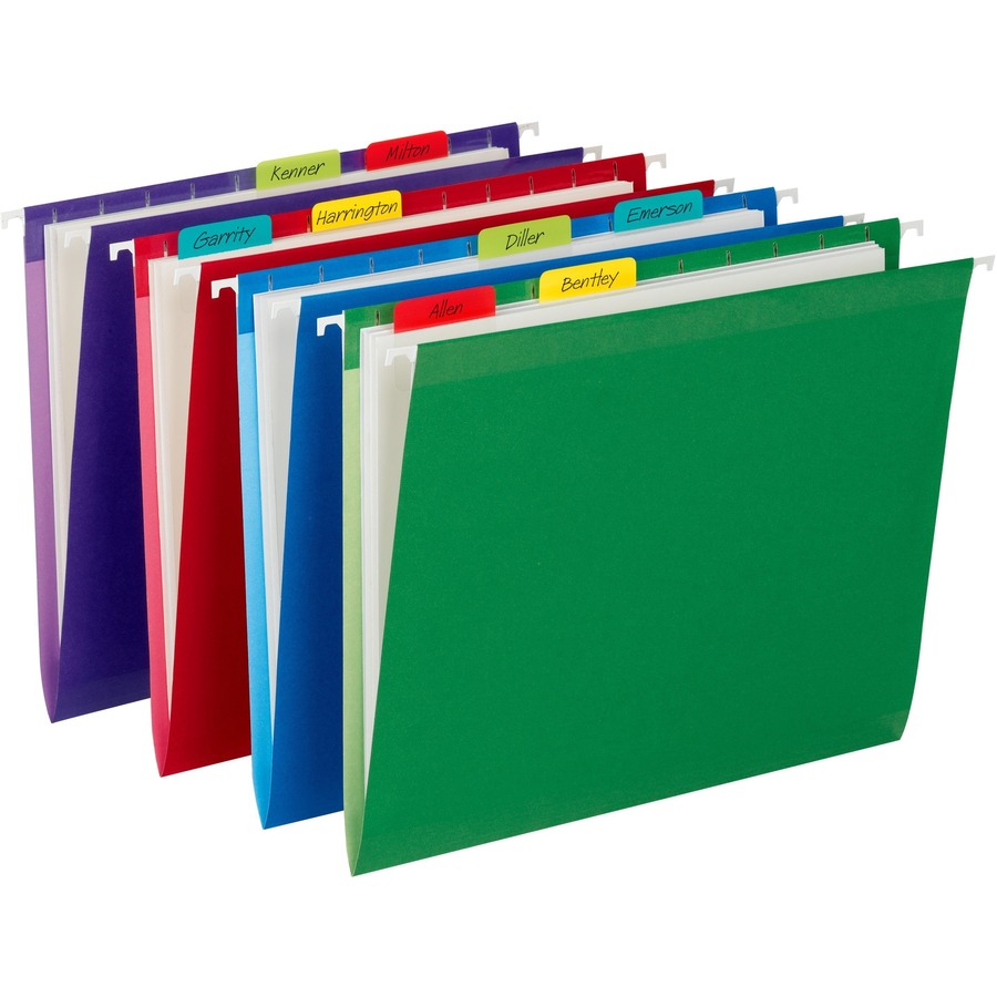 Post-it® Durable Tabs - Primary Colors - Write-on Tab(s) - 2" Tab Height x 1.50" Tab Width - Red, Yellow, Green, Blue Tab(s) - Durable, Repositionable, Wear Resistant, Tear Resistant - 24 / Pack