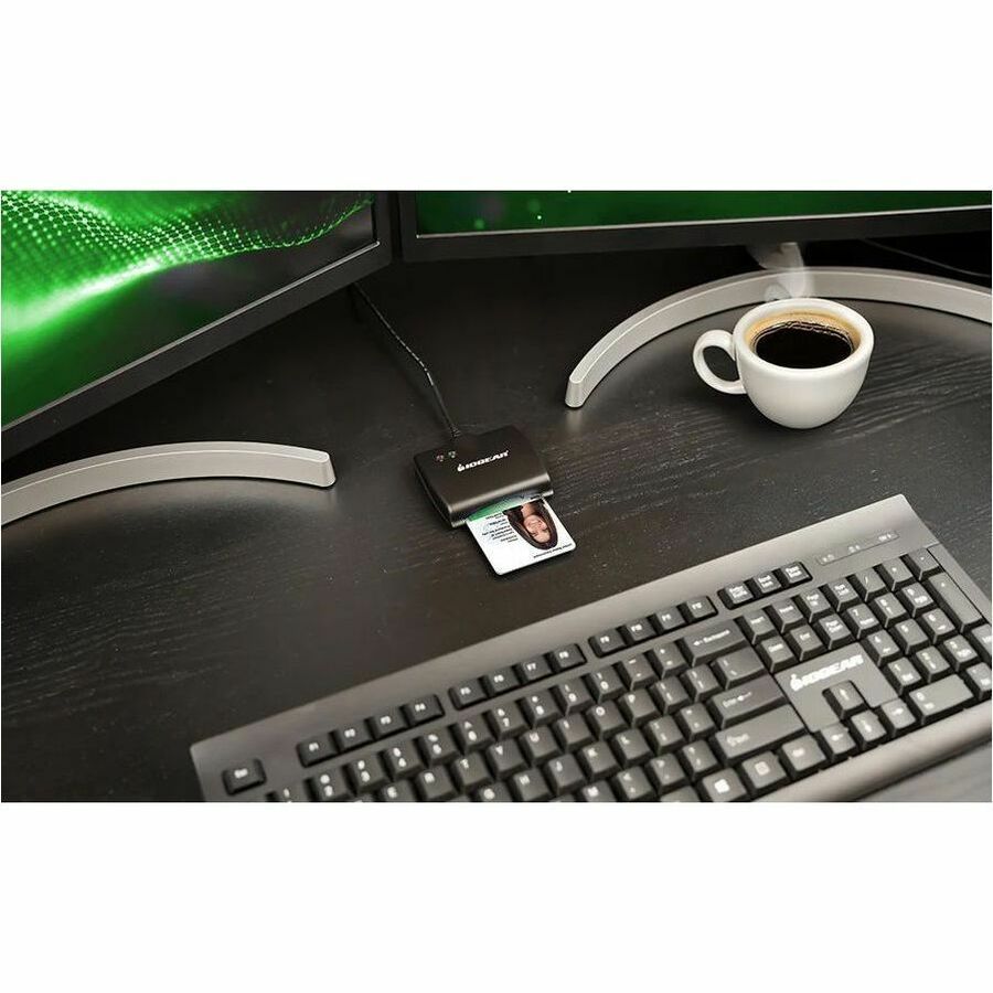 IOGERA USB Common Access Card Reader (TAA compliant) - Cable - USB 2.0 - TAA Compliant