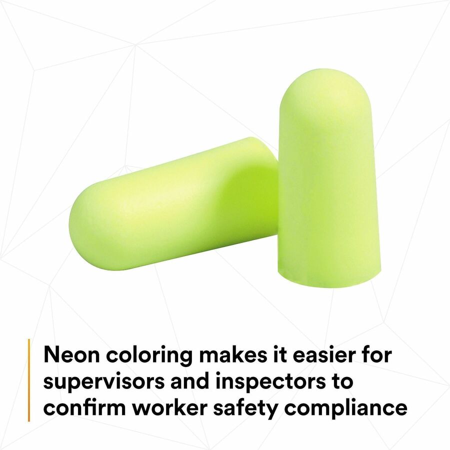 E-A-R - Bouchons d'oreilles n&eacute;ons doux sans cordon