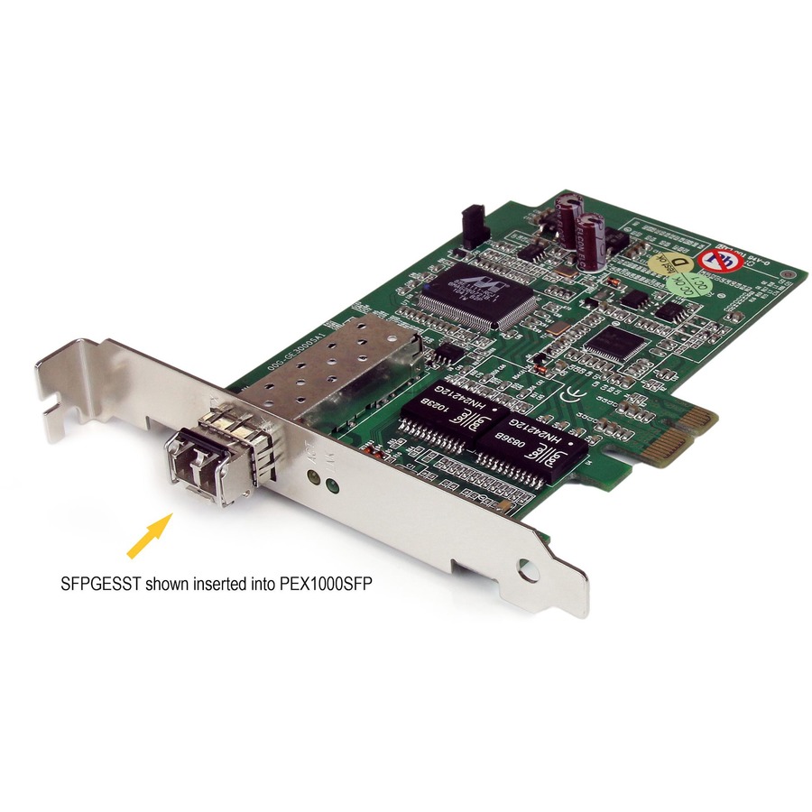 StarTech.com Cisco SFP-GE-S Compatible SFP Module - 1000BASE-SX - 1GE Gigabit Ethernet SFP 1GbE Multimode Fiber MMF Optic Transceiver - Cisco SFP-GE-S Compatible SFP - 1000BASE-SX 1 Gbps - 1GbE Module - 1GE Gigabit Ethernet SFP 850nm - Multi Mode (MMF) Tr
