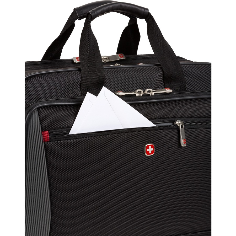 WENGER & SWISSGEAR BY GROUP III WENGER MAINFRAME CASE TRIPLE GUSS 15.6IN LAPTOP BLACK — alternate view 5