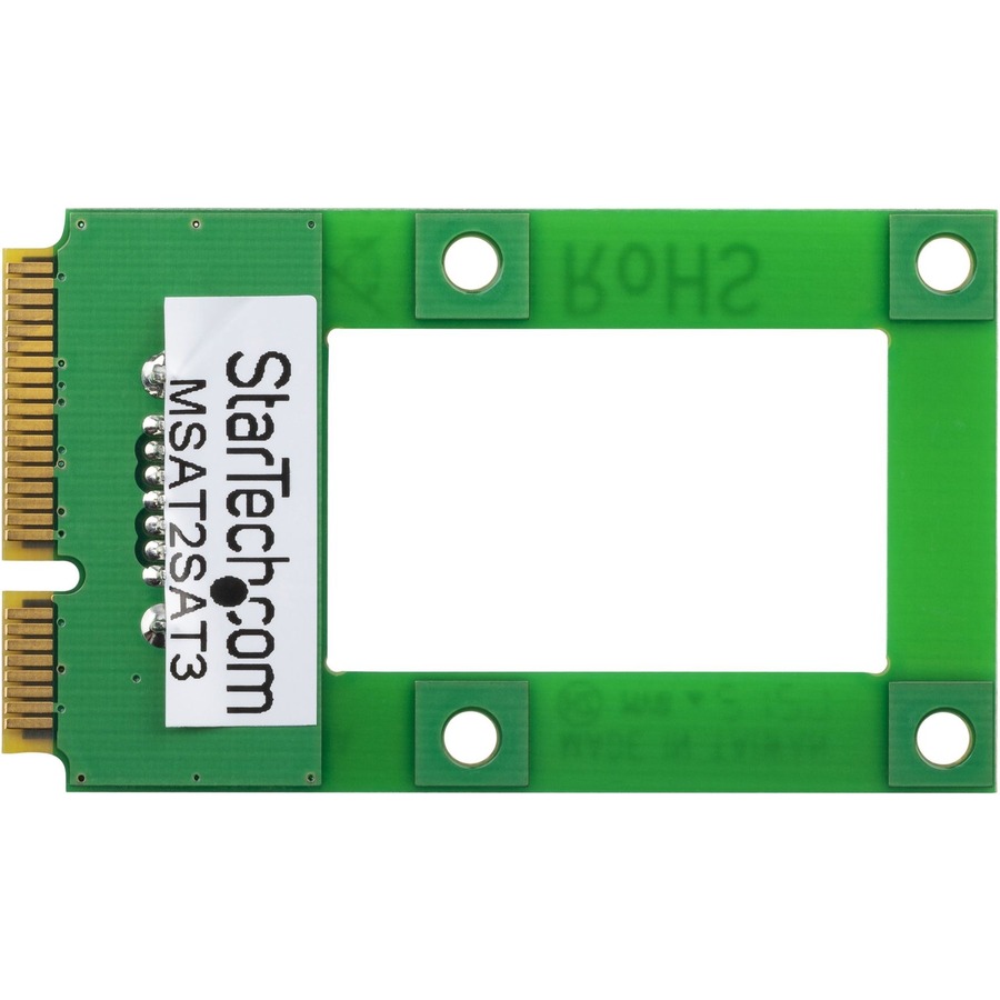 MSATA SSD To 2.5" SATA Adapter Card - Converts Mini PCIe SSD To Standard SATA III For Laptop Or Desktop