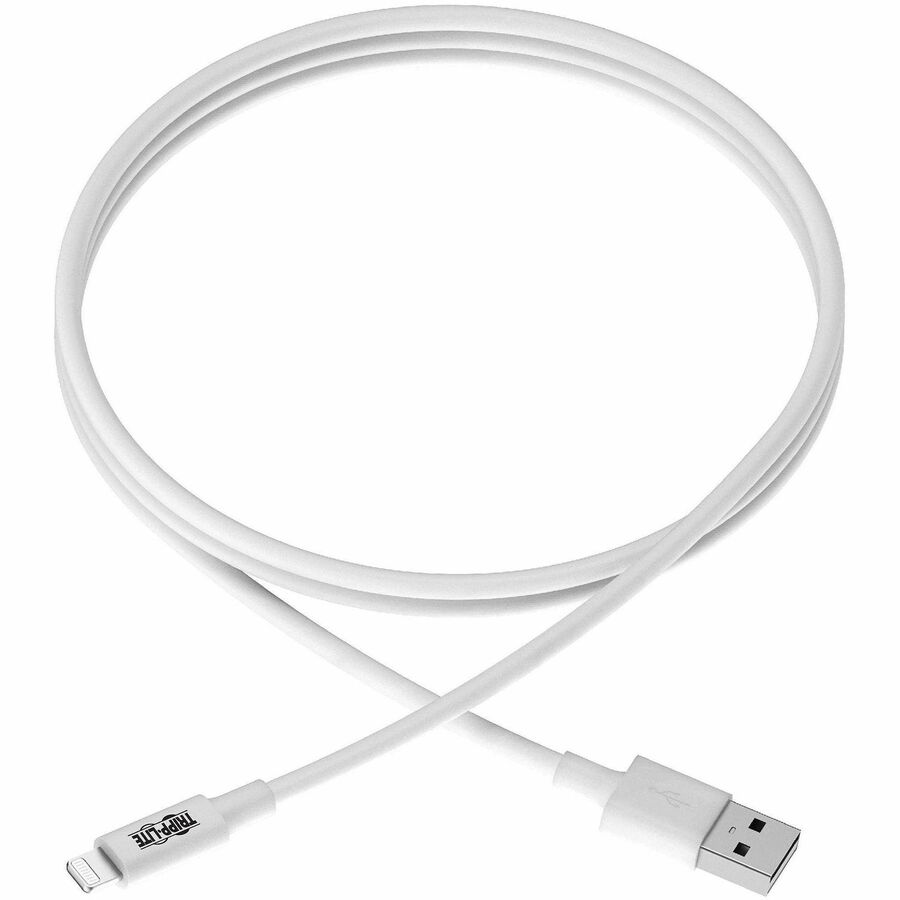 Tripp Lite by Eaton USB-A to Lightning Sync/Charge Cable (M/M) - MFi Certified White 6 ft. (1.8 m)