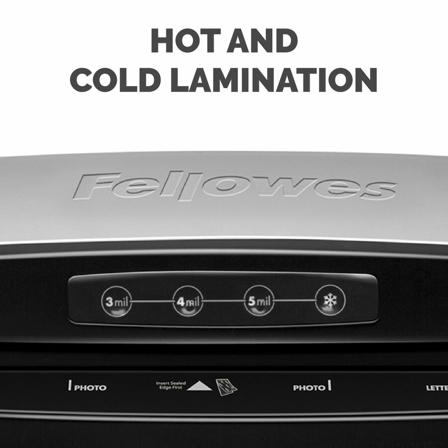 Fellowes Saturn3i 125 Laminator with Pouch Starter Kit - 12.50" (317.50 mm) Lamination Width - 5 mil Lamination Thickness - 4.13" (104.90 mm) x 20.94" (531.88 mm) x 5.75" (146.05 mm) = FEL5736601