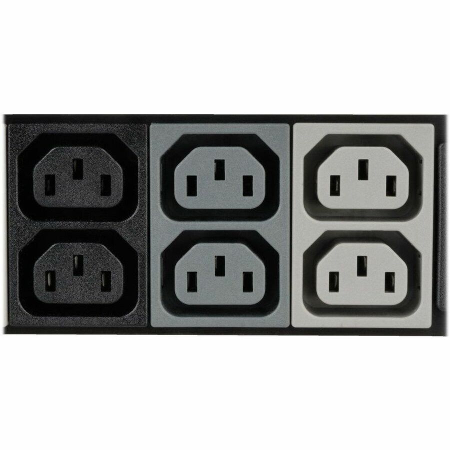 Tripp Lite by Eaton PDU 3-Phase Local Metered PDU 8.6 kW 45 208V outlets (36 C13 9 C19) 6 ft. (1.83 m) NEMA L21-30P Input connection TAA Compliant