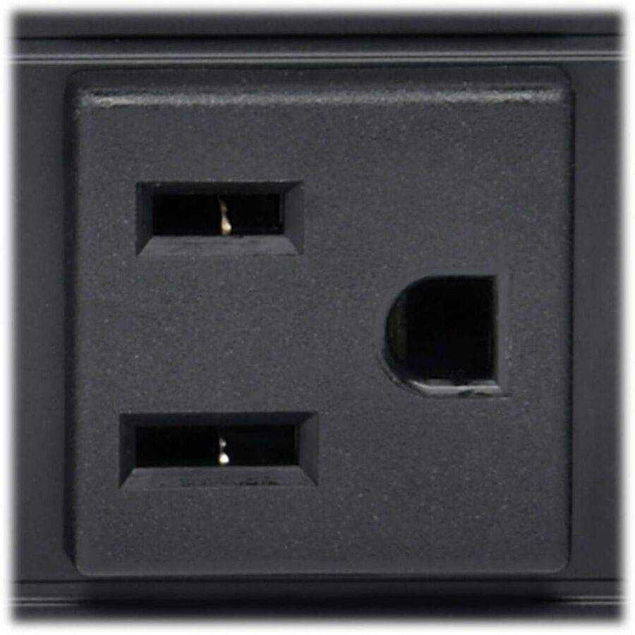 Tripp Lite by Eaton PDU 1.5kW Single-Phase Local Metered PDU 100-127V Outlets (14 5-15R) 5-15P 15 ft. (4.57 m) Cord 0U Vertical 36 in.