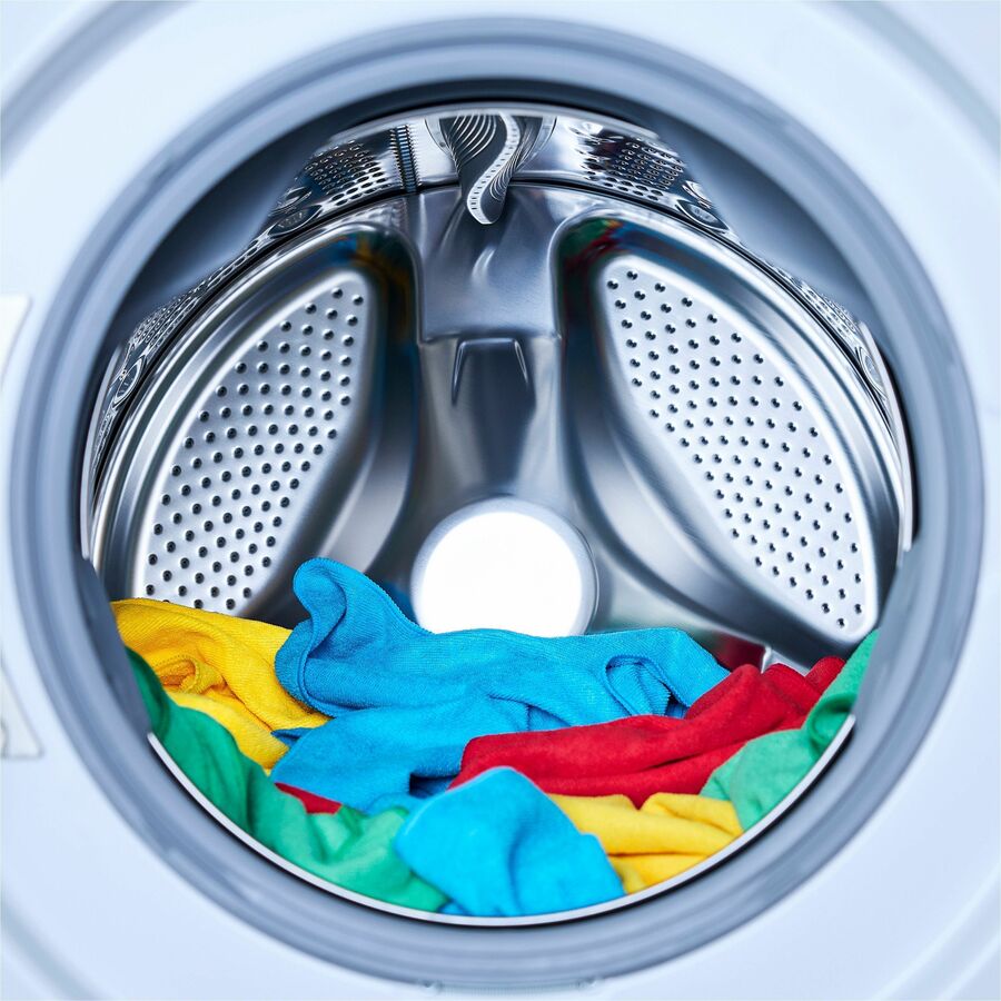 Rubbermaid Commercial HYGEN r-40 Recycled Microfiber Cloths, 16"x16" , Blue