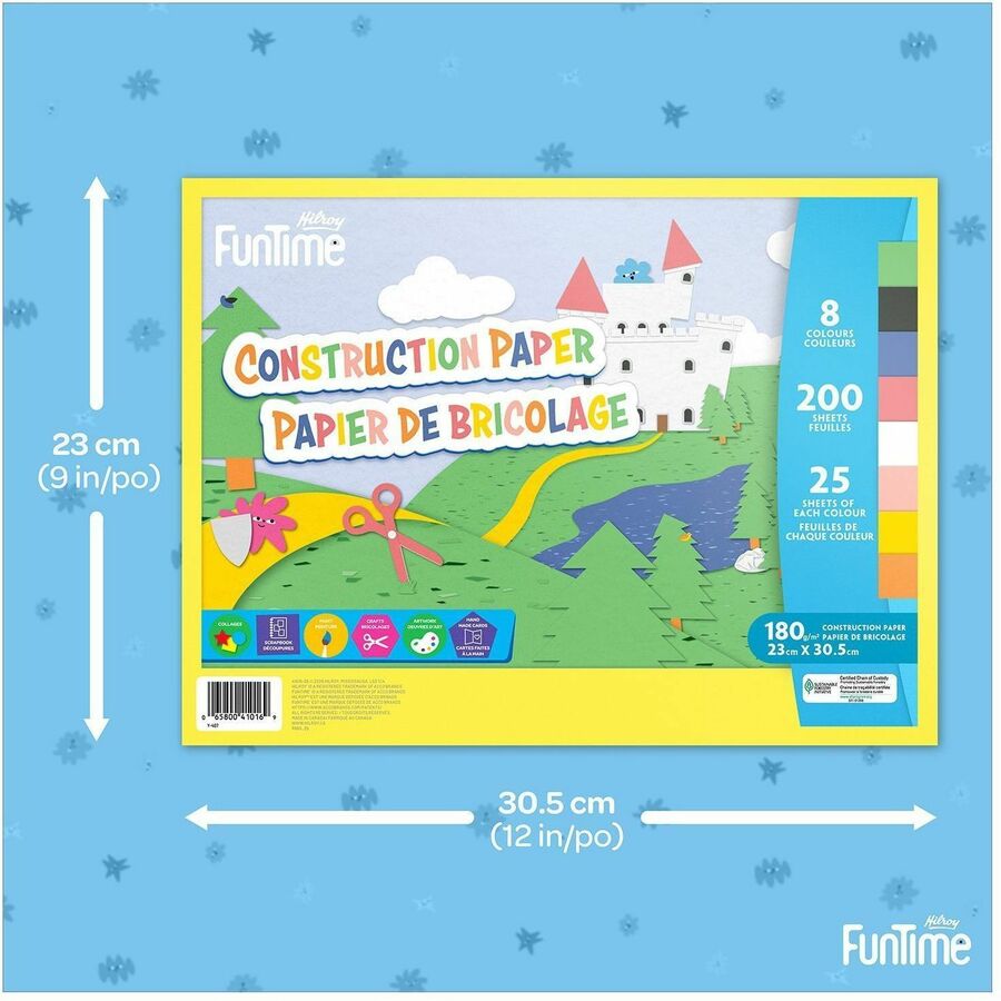 Hilroy Funtime Construction Paper