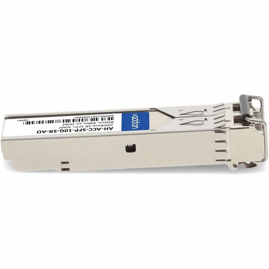AddOn Aerohive-compatible 10GBase-SR SFP+ transceiver with LC connector for multi-mode fiber — alternate view 5