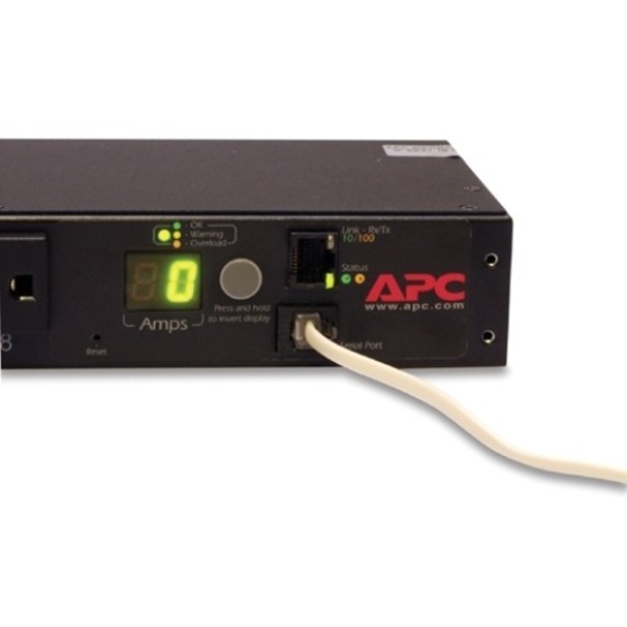 APC by Schneider Electric Rack PDU, Switched, 1U, 15A, 100/120V, (8)5-15