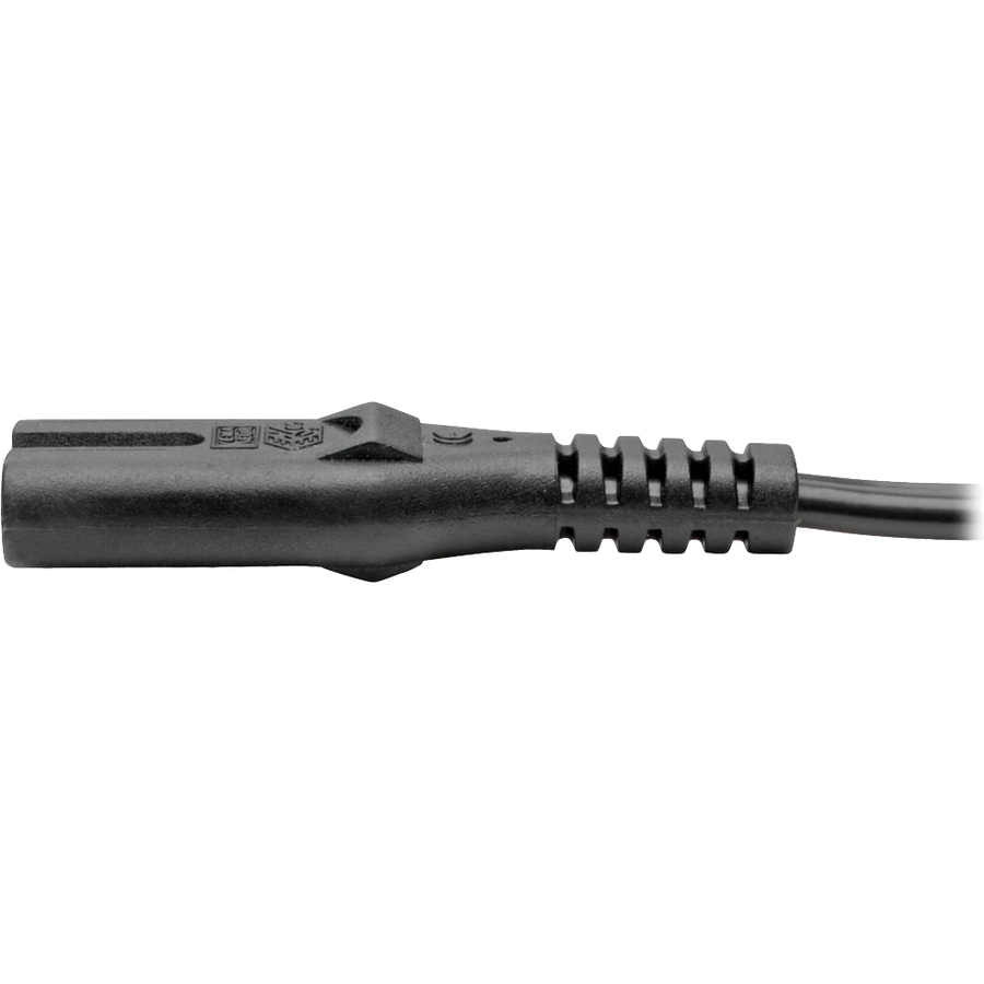 Tripp Lite by Eaton European Computer Power Cord C7 to Schuko 2.5A 250V 18 AWG 6 ft. (1.83 m) Black