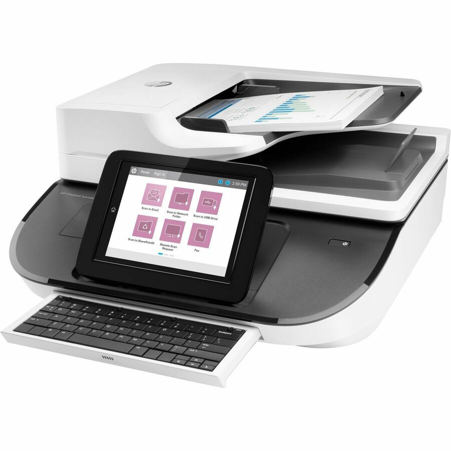 HP Digital Sender 8500 Sheetfed Scanner - 600 dpi Optical