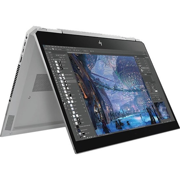 HP ZBook Studio x360 G5 15.6" Touchscreen Convertible 2 in 1 Mobile Workstation - 4K UHD - 3840 x 2160 - Intel Core i7 8th Gen i7-8750H Hexa-core (6 Core) 2.20 GHz - 16 GB Total RAM - 512 GB SSD
