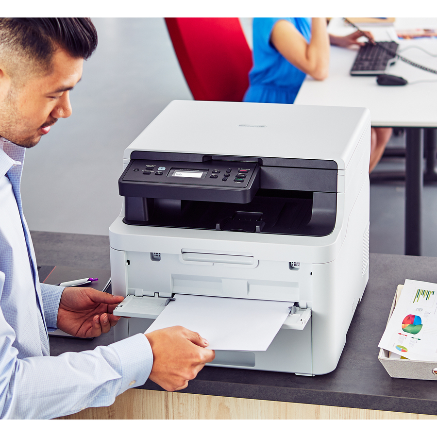 Compact Digital Color All-in-One Printer with 3.7” Color Touchscreen,  Wireless and Duplex Printing and Scanning