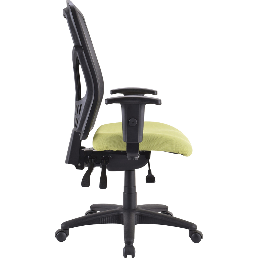 Lorell Premium Seat - Green - Fabric - 1 Each - Backrests & Seat Cushions - LLR86215