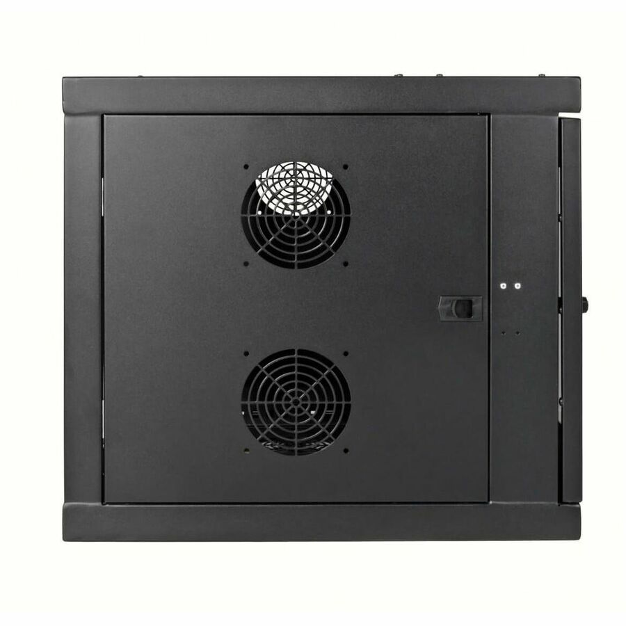 Tripp Lite by Eaton SmartRack 9U Low-Profile Switch-Depth-Plus Wall-Mount Mini Rack Enclosure Wide Acrylic Window