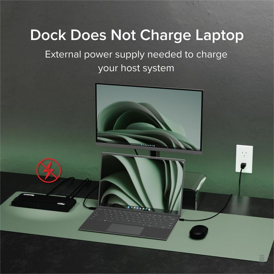 Plugable USB 3.0 Universal Laptop Docking Station for Windows and Mac