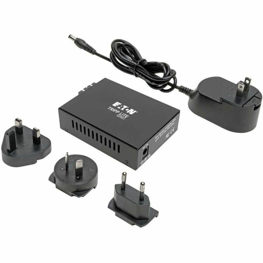 Tripp Lite by Eaton Gigabit Singlemode Fiber to Ethernet Media Converter, SC, 1310 nm, 20 km (12.4 mi.)