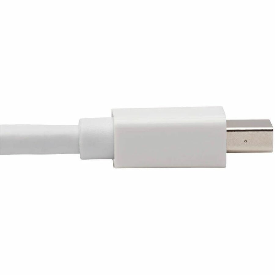 Eaton Tripp Lite Series Mini DisplayPort to HDMI Active Adapter Video Converter (M/F) - 4K 60 Hz, HDR, DP 1.2, White, 6 in.