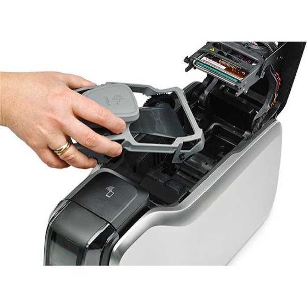 Zebra ZC300 Single Sided Desktop Dye Sublimation/Thermal Transfer Printer - Color - Card Print - Ethernet - USB