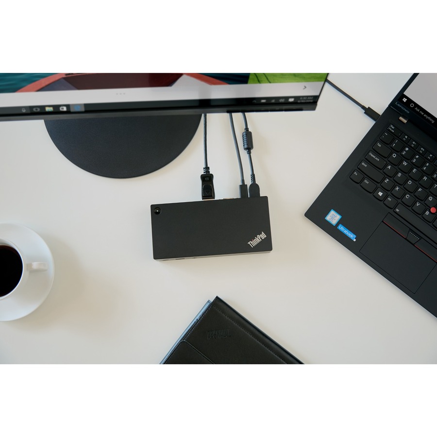 LENOVO DCG SOURCING LENOVO DOCKING STATION - FOR NOTEBOOK/TABLET PC - USB TYPE C - — alternate view 5