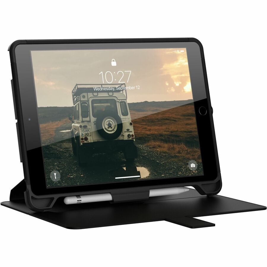 Urban Armor Gear Scout Carrying Case (Folio) for 10.2" Apple iPad (7th Generation), iPad (8th Generation), iPad (9th Generation) Tablet