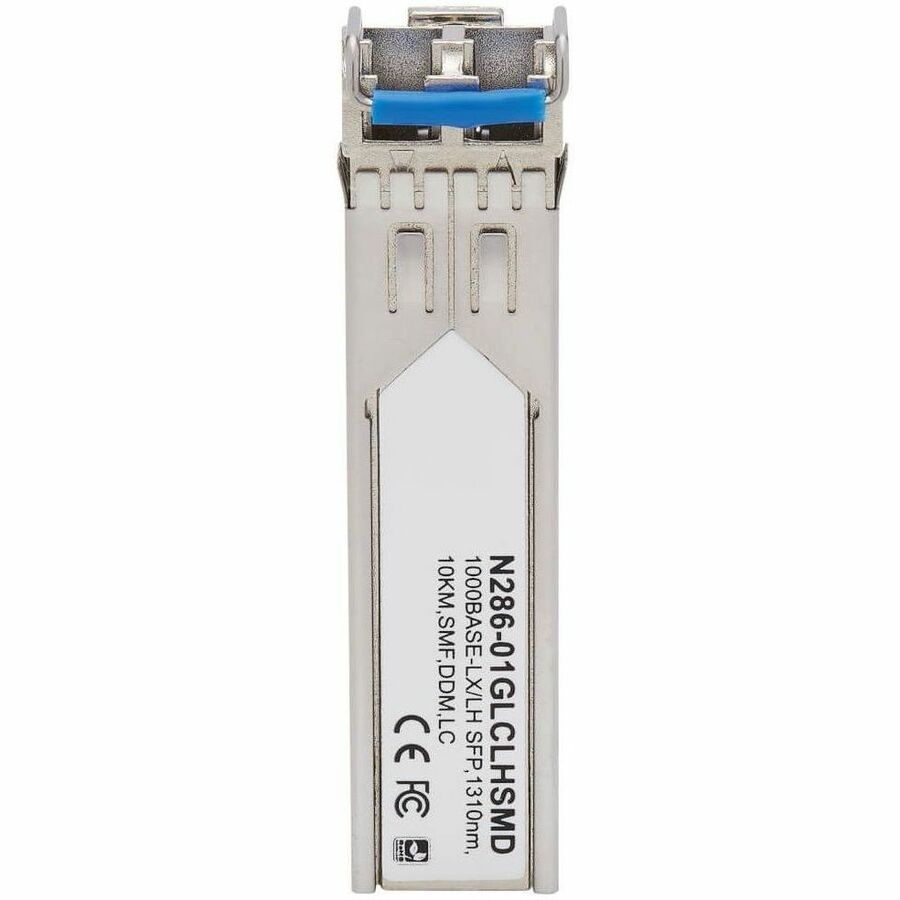 Tripp Lite by Eaton Cisco-Compatible GLC-LH-SMD SFP Transceiver - 10/100/1000Base-LX/LH DDM Singlemode LC 1310 nm 10 km