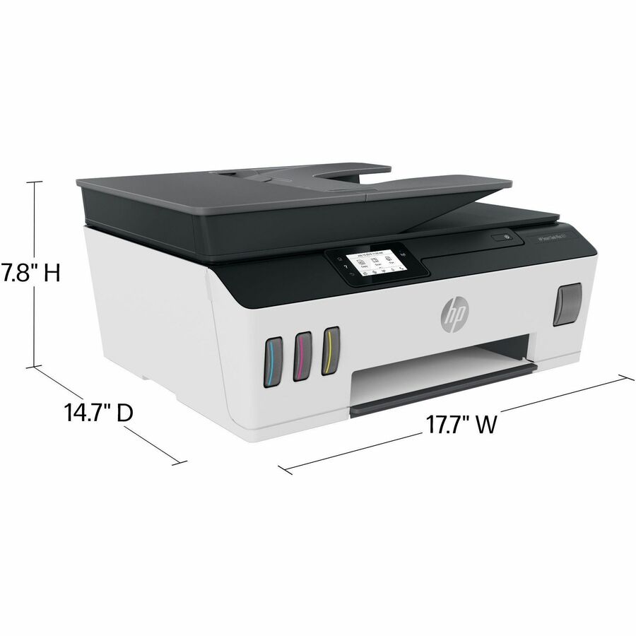 HP 651 Wired & Wireless Smart Tank Plus Inkjet Multifunction Printer - Color
