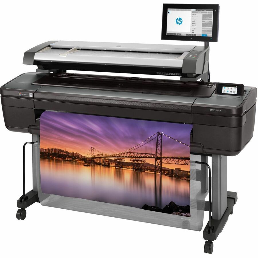 HP DesignJet HD Pro PostScript Inkjet Large Format Printer - Includes Printer, Scanner, Copier - 44" Print Width - Color