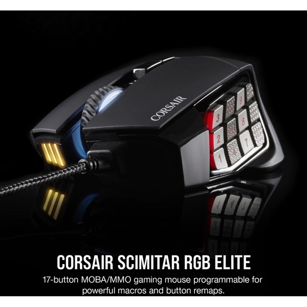 CORSAIR Scimitar RGB Elite Gaming Mouse