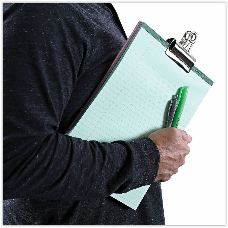 Universal Bulldog Clips, Jumbo, Nickel, 12/Pack - Jumbo - 3" Width - 1" Size Capacity - Nickel - Nickel Plated Steel - 12 / Pack