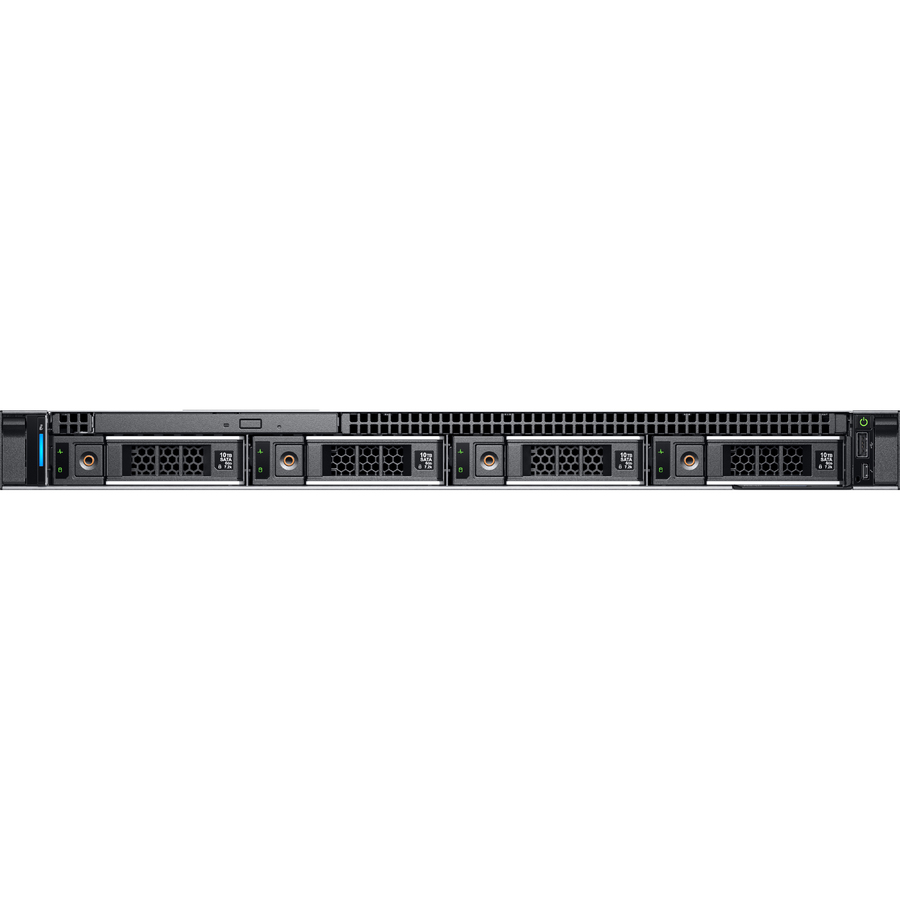 Dell PowerEdge R340 1U Rack Server - 1 x Intel Xeon E-2224 3.40 GHz - 8 GB RAM - 1 TB HDD - (1 x 1TB) HDD Configuration - Serial ATA Controller - 3 Year ProSupport