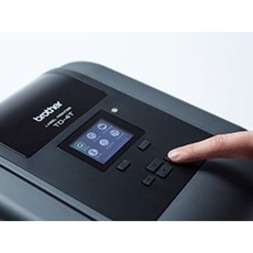 Brother TD-4650TNWB Desktop Direct Thermal/Thermal Transfer Printer - Monochrome - Label Print - Ethernet - USB - Serial - Bluetooth