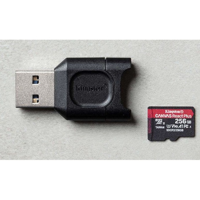 Kingston MobileLite Plus USB 3.2 microSDHC/SDXC UHS-II Card Reader MLPM 