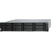 Qnap TL-R1200S 12-Bay SATA JBOD 2U Rackmount Expansion Unit - for select NAS Server (TL-R1200S-RP-US)