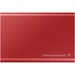 SAMSUNG T7 1TB USB3.2  Red External Solid State Drive (MU-PC1T0R/AM)